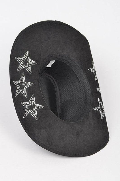 Hotfix Studded Star Iconic Sueded Cowboy Hat - Shop Style & More | Fresh Looks, Everyday Deals & Free Shipping