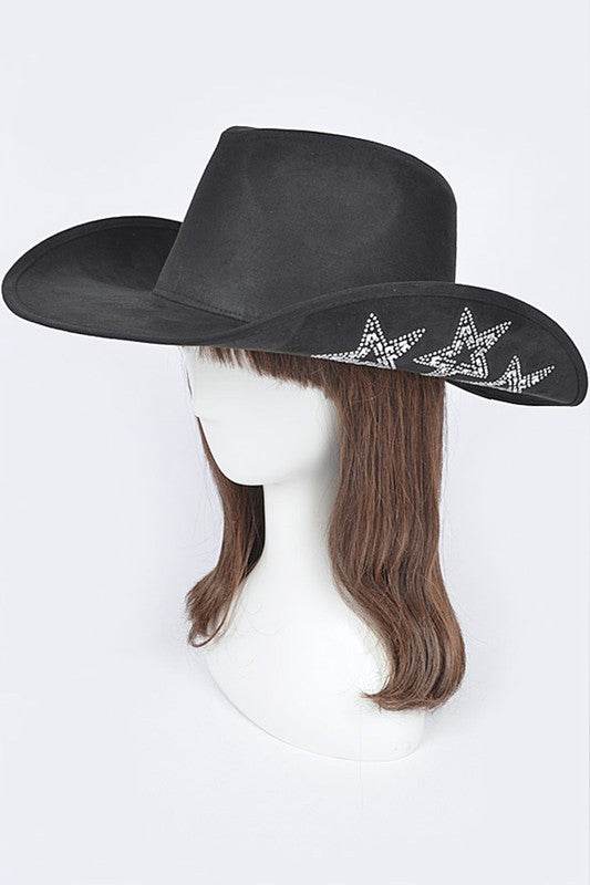 Hotfix Studded Star Iconic Sueded Cowboy Hat - Shop Style & More | Fresh Looks, Everyday Deals & Free Shipping