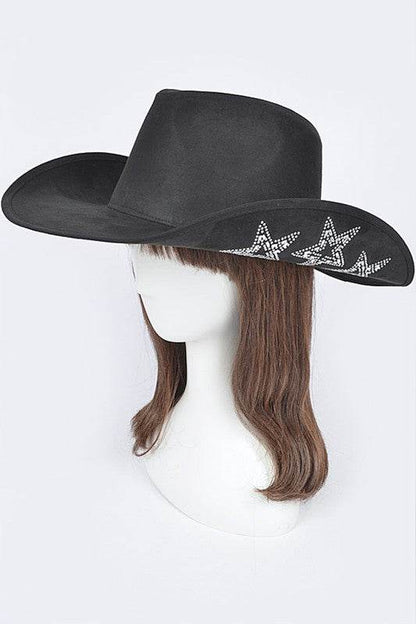 Hotfix Studded Star Iconic Sueded Cowboy Hat - Shop Style & More | Fresh Looks, Everyday Deals & Free Shipping