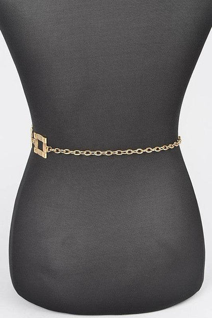 Lion Emblem Iconic Chain Belt - Shop Style & More | Fresh Looks, Everyday Deals & Free Shipping