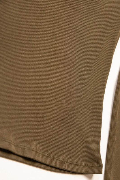 Ribbed Round Neck Long Sleeve Top - Shop Style & More | Fresh Looks, Everyday Deals & Free Shipping
