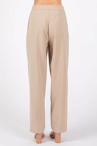 Plus High-Waisted Pleated Slacks - Shop Style & More | Fresh Looks, Everyday Deals & Free Shipping