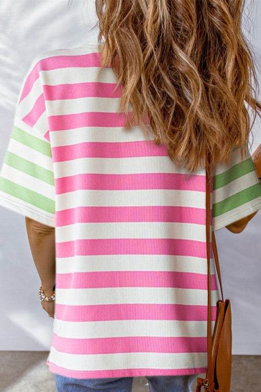 Zaria Patch Pocket Drop Sleeve Top - Shop Style & More | Fresh Looks, Everyday Deals & Free Shipping