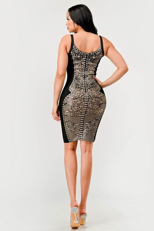 Athina Dark Aztec Dress - Shop Style & More | Fresh Looks, Everyday Deals & Free Shipping