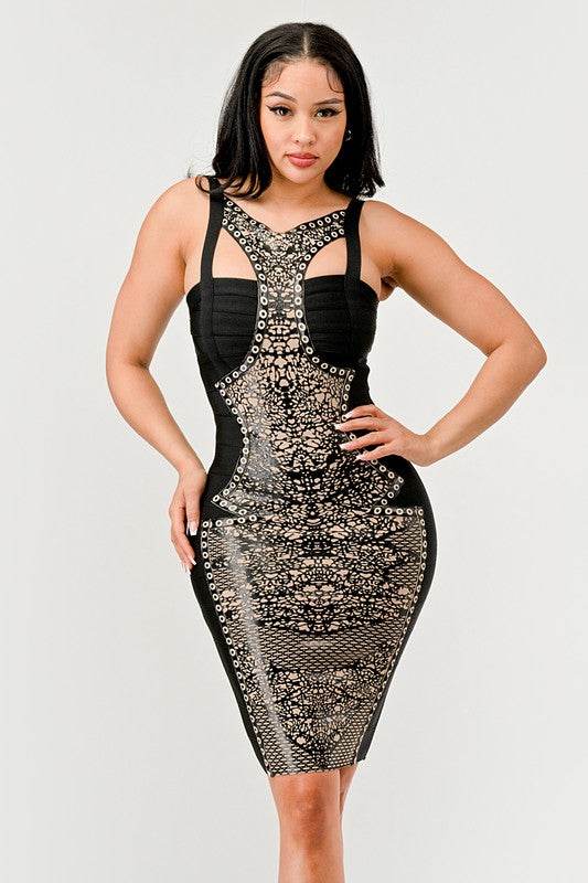 Athina Dark Aztec Dress - Shop Style & More | Fresh Looks, Everyday Deals & Free Shipping