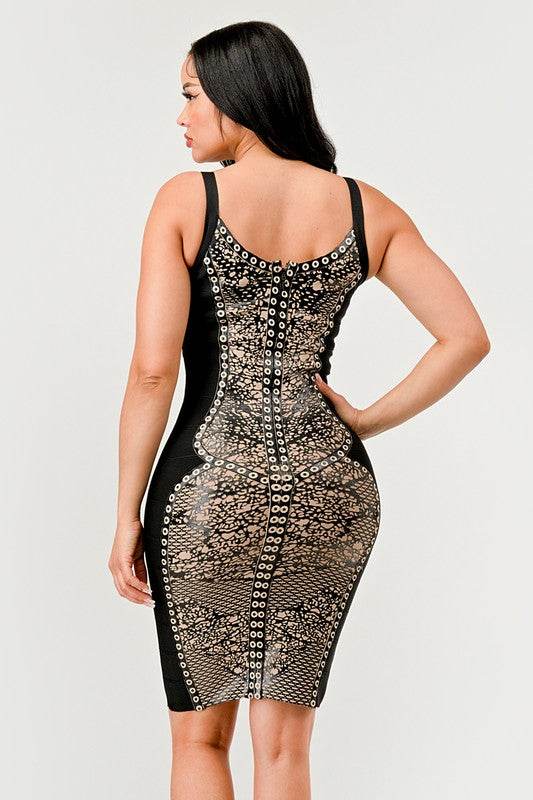 Athina Dark Aztec Dress - Shop Style & More | Fresh Looks, Everyday Deals & Free Shipping