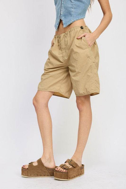 CONTRASTED BERMUDA SHORTS - Shop Style & More | Fresh Looks, Everyday Deals & Free Shipping