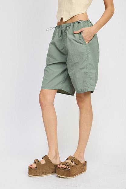 CONTRASTED BERMUDA SHORTS - Shop Style & More | Fresh Looks, Everyday Deals & Free Shipping