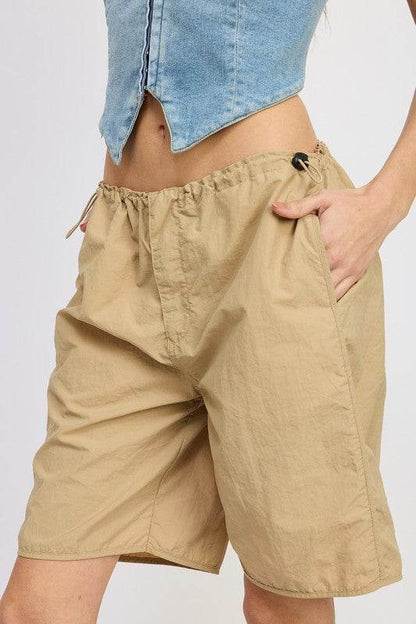 CONTRASTED BERMUDA SHORTS - Shop Style & More | Fresh Looks, Everyday Deals & Free Shipping
