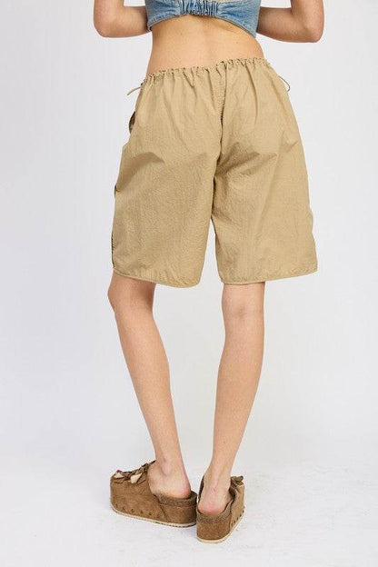 CONTRASTED BERMUDA SHORTS - Shop Style & More | Fresh Looks, Everyday Deals & Free Shipping