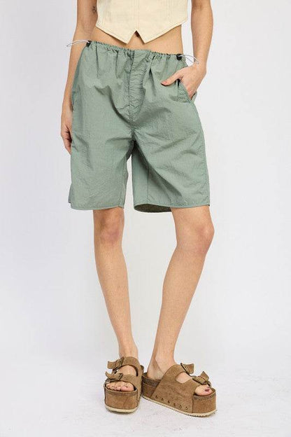 CONTRASTED BERMUDA SHORTS - Shop Style & More | Fresh Looks, Everyday Deals & Free Shipping