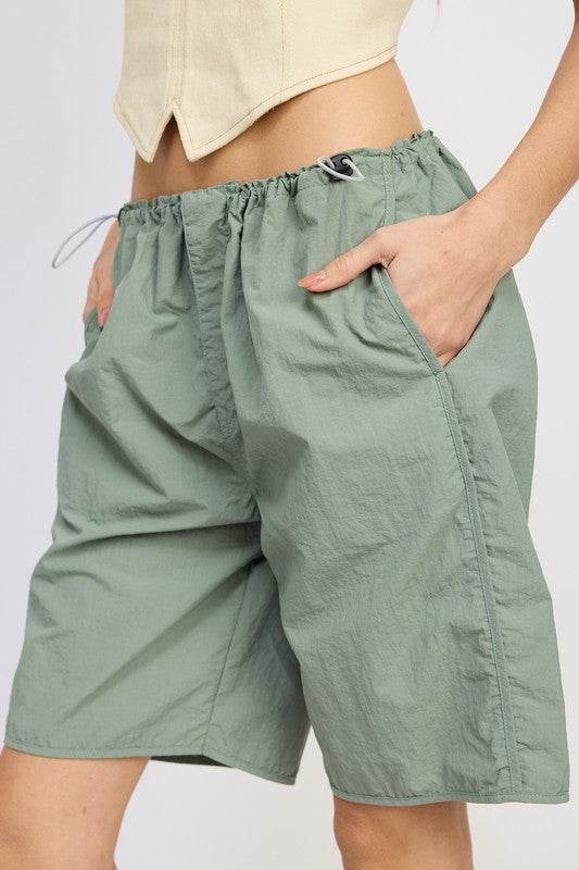 CONTRASTED BERMUDA SHORTS - Shop Style & More | Fresh Looks, Everyday Deals & Free Shipping