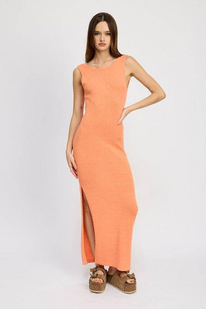 CROCHET MAXI DRESS WITH BACK TIE DETAIL - Shop Style & More | Fresh Looks, Everyday Deals & Free Shipping