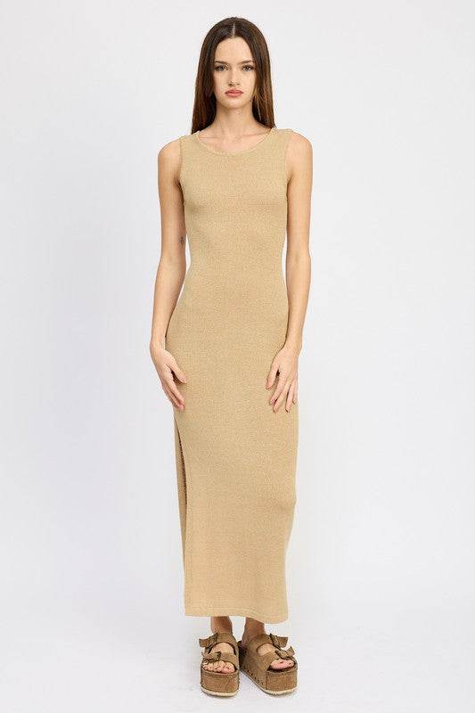CROCHET MAXI DRESS WITH BACK TIE DETAIL - Shop Style & More | Fresh Looks, Everyday Deals & Free Shipping