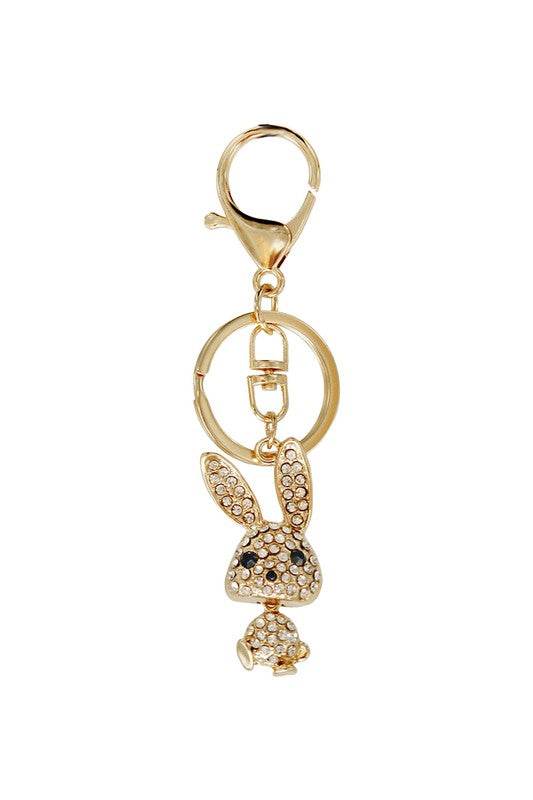 RHINESTONE BUNNY KEY HOLDER - Shop Style & More | Fresh Looks, Everyday Deals & Free Shipping