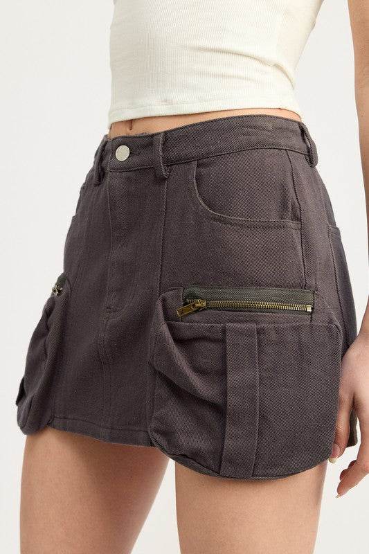 CARGO MINI SKIRT - Shop Style & More | Fresh Looks, Everyday Deals & Free Shipping