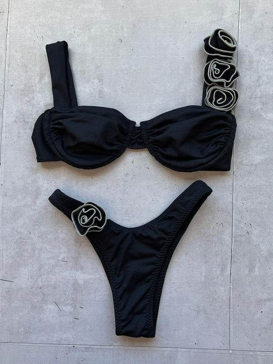 Two piece rose bikini - Shop Style & More | Fresh Looks, Everyday Deals & Free Shipping
