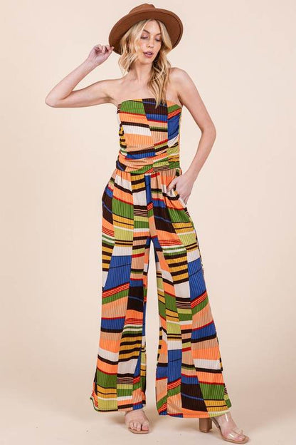 Wide Leg Jumpsuit with Pockets - Shop Style & More | Fresh Looks, Everyday Deals & Free Shipping