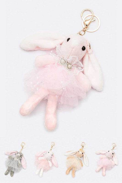 Bunny Keychains Set 4 PCS - Shop Style & More | Fresh Looks, Everyday Deals & Free Shipping