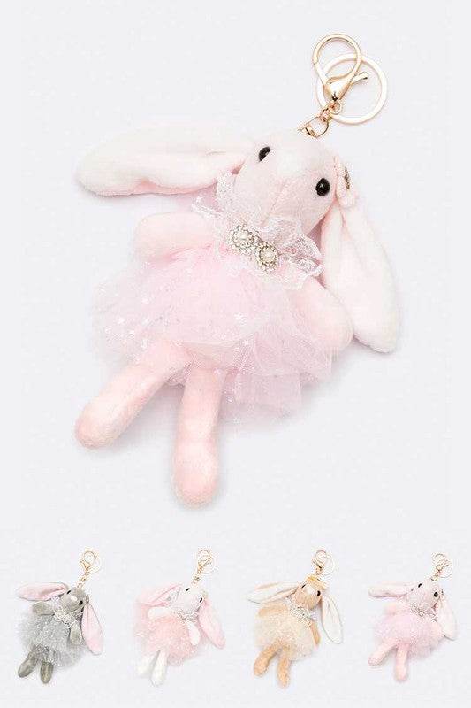 Bunny Keychains Set 4 PCS - Shop Style & More | Fresh Looks, Everyday Deals & Free Shipping