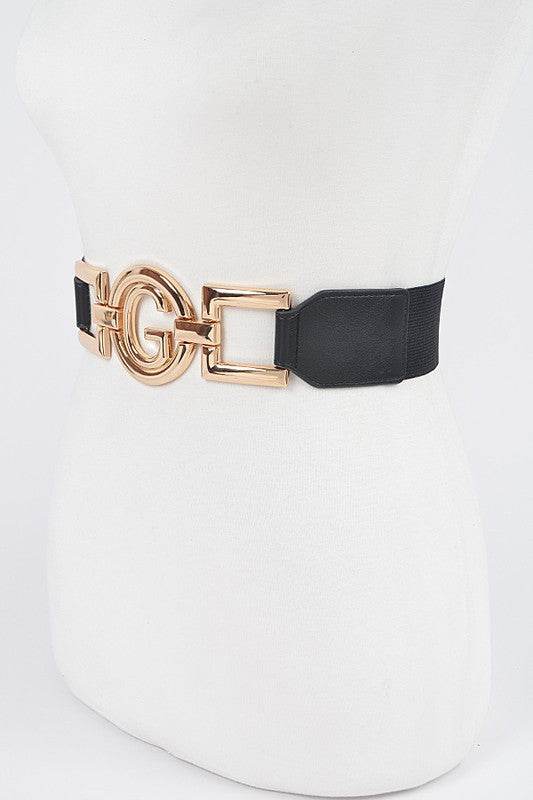 Plus Size G Logo Elastic Belt - Shop Style & More | Fresh Looks, Everyday Deals & Free Shipping