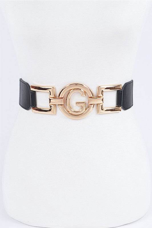 Plus Size G Logo Elastic Belt - Shop Style & More | Fresh Looks, Everyday Deals & Free Shipping