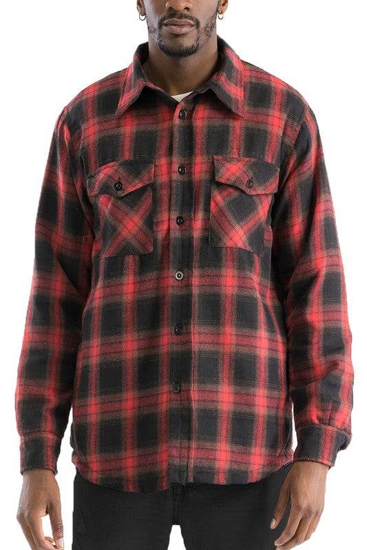 Mens Quilted Padded Flannel - Shop Style & More | Fresh Looks, Everyday Deals & Free Shipping
