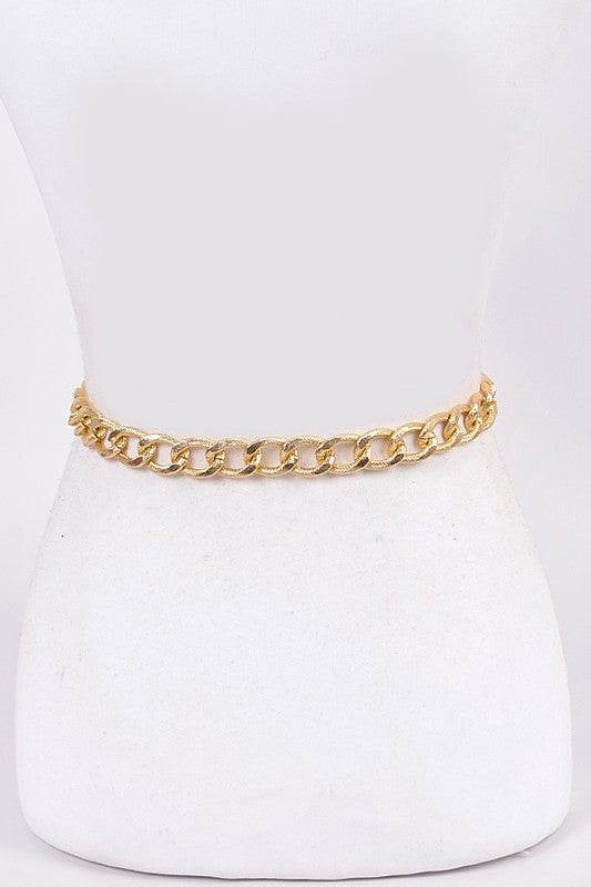 Chunky Chain Accent Iconic Belt - Shop Style & More | Fresh Looks, Everyday Deals & Free Shipping