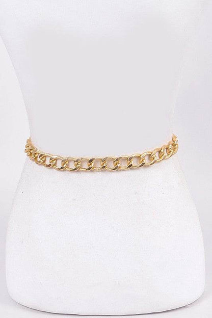 Chunky Chain Accent Iconic Belt - Shop Style & More | Fresh Looks, Everyday Deals & Free Shipping