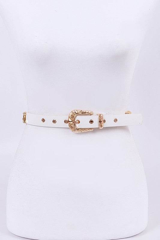 Chunky Chain Accent Iconic Belt - Shop Style & More | Fresh Looks, Everyday Deals & Free Shipping