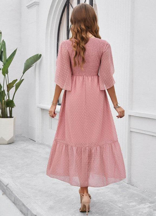 Swiss dot ruffled dress - Shop Style & More | Fresh Looks, Everyday Deals & Free Shipping