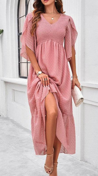 Swiss dot ruffled dress - Shop Style & More | Fresh Looks, Everyday Deals & Free Shipping