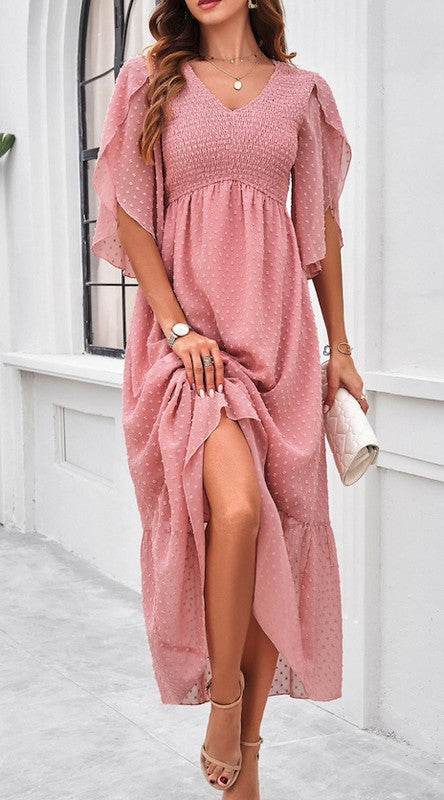 Swiss dot ruffled dress - Shop Style & More | Fresh Looks, Everyday Deals & Free Shipping