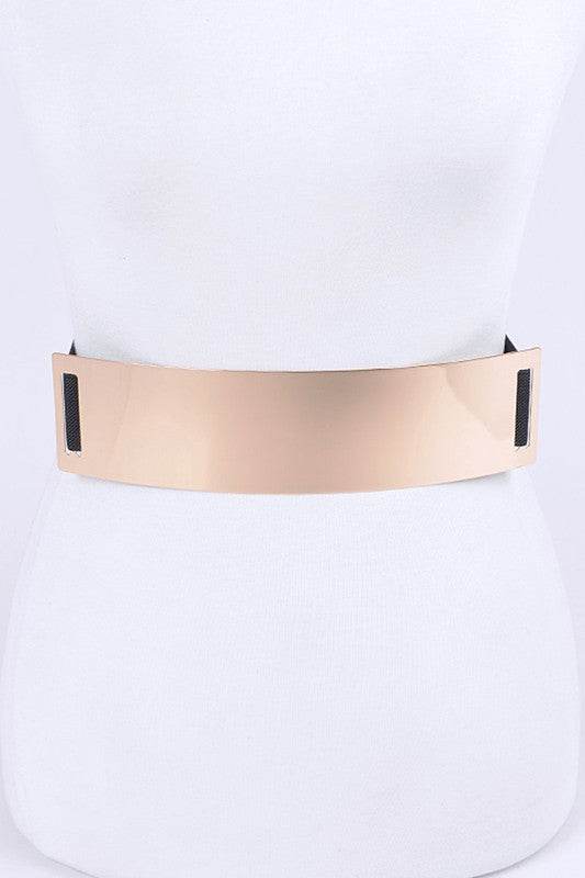 Metal Plaque Iconic Elastic Belt - Shop Style & More | Fresh Looks, Everyday Deals & Free Shipping