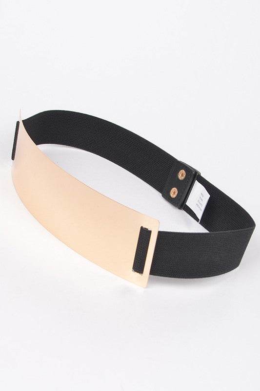 Metal Plaque Iconic Elastic Belt - Shop Style & More | Fresh Looks, Everyday Deals & Free Shipping