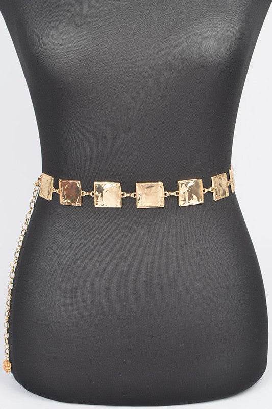 Square Plate Iconic Chain Belt - Shop Style & More | Fresh Looks, Everyday Deals & Free Shipping