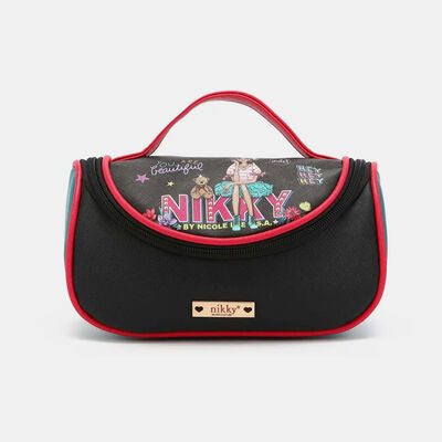 Nicole Lee USA Nikky Contrast Makeup Bag EyeContact One Size Bags