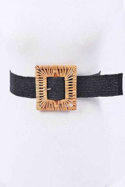 Plus Size Bamboo Buckle Elastic Belt - Shop Style & More | Fresh Looks, Everyday Deals & Free Shipping