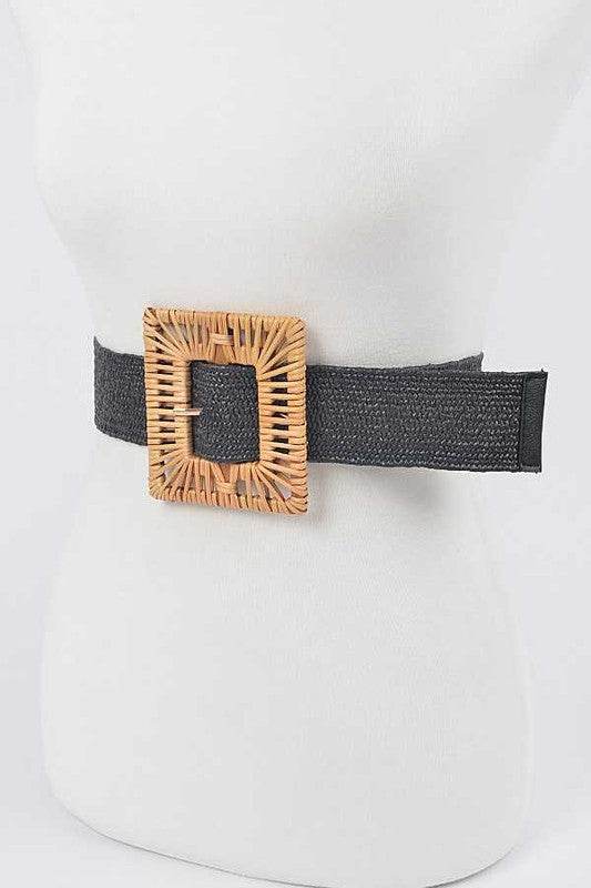 Plus Size Bamboo Buckle Elastic Belt - Shop Style & More | Fresh Looks, Everyday Deals & Free Shipping