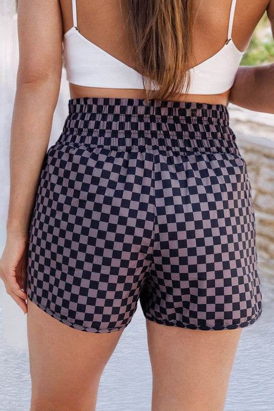 Plaid High Waisted Athletic Shorts - Shop Style & More | Fresh Looks, Everyday Deals & Free Shipping