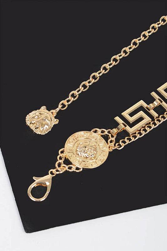 Medallion Iconic Layered Chain Belt - Shop Style & More | Fresh Looks, Everyday Deals & Free Shipping
