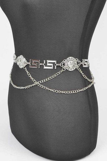 Medallion Iconic Layered Chain Belt - Shop Style & More | Fresh Looks, Everyday Deals & Free Shipping