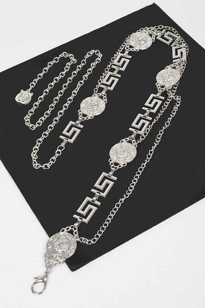 Medallion Iconic Layered Chain Belt - Shop Style & More | Fresh Looks, Everyday Deals & Free Shipping