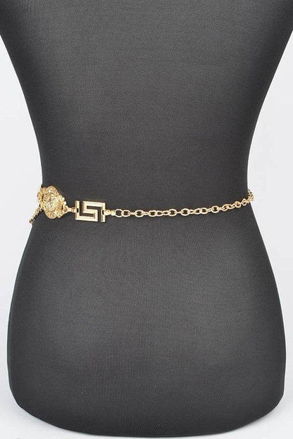Medallion Iconic Layered Chain Belt - Shop Style & More | Fresh Looks, Everyday Deals & Free Shipping