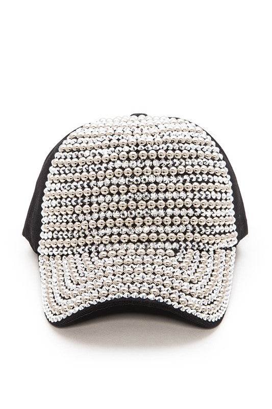 Rhinestone And Studded Fashion Cap - Shop Style & More | Fresh Looks, Everyday Deals & Free Shipping