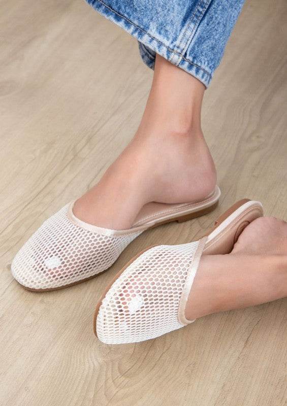 LEVI SLIP ON MESH FASHIONABLE FLATS - Shop Style & More | Fresh Looks, Everyday Deals & Free Shipping