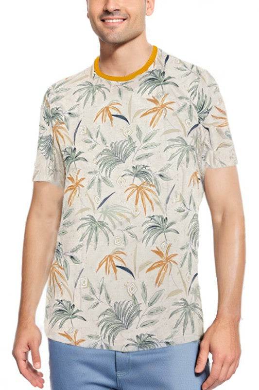 Allover Print Short Sleeve Tshirt - Shop Style & More | Fresh Looks, Everyday Deals & Free Shipping
