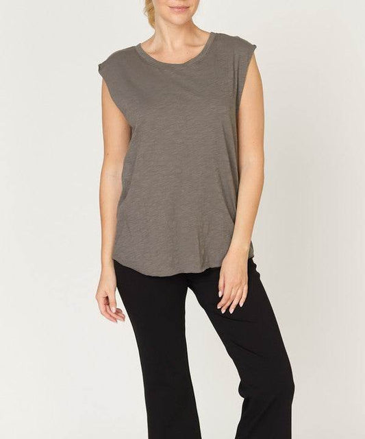 COTTON SLUB MUSCLE VINTAGE NEW TANK - Shop Style & More | Fresh Looks, Everyday Deals & Free Shipping
