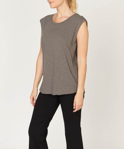 COTTON SLUB MUSCLE VINTAGE NEW TANK - Shop Style & More | Fresh Looks, Everyday Deals & Free Shipping