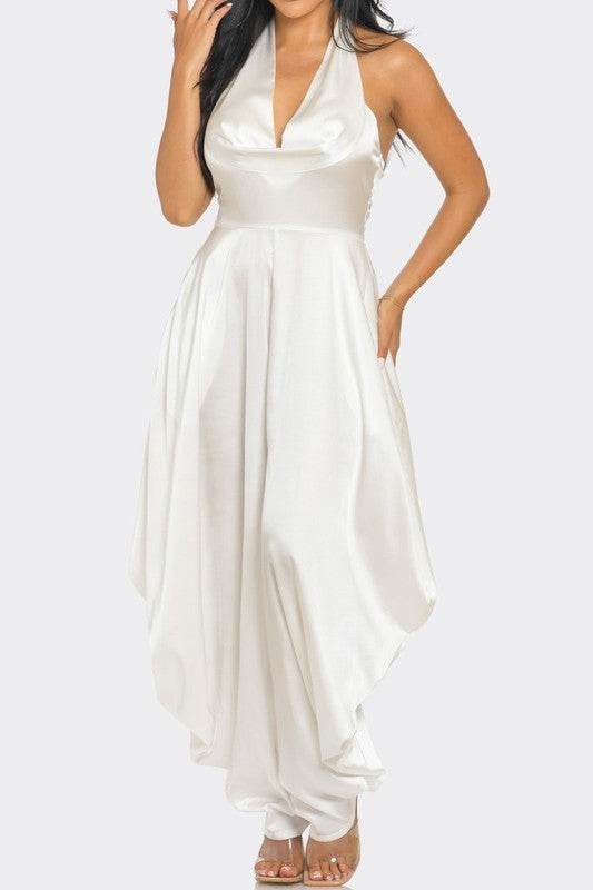 Ivory Serenity Jumpsuit - Shop Style & More | Fresh Looks, Everyday Deals & Free Shipping